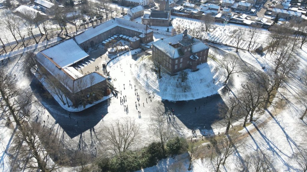 schaatsen bij Kasteel Limbricht